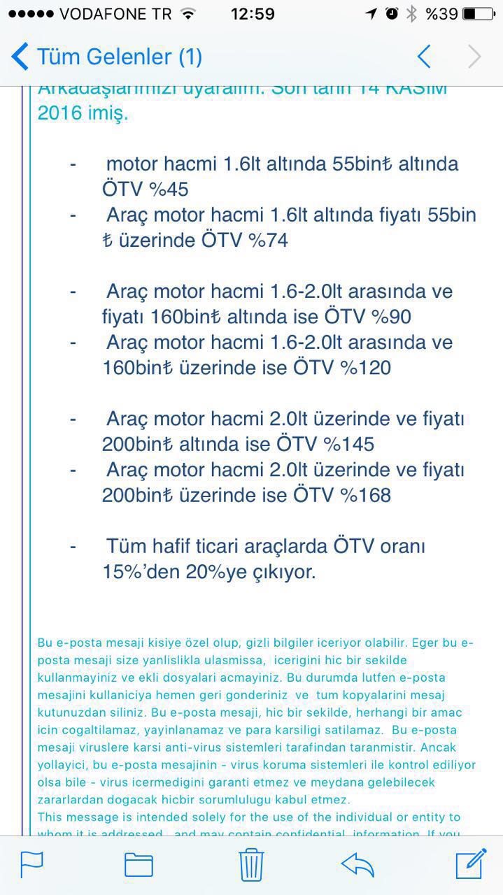 Merakla beklenen yeni ÖTV düzenlemesi sızdırıldı mı?