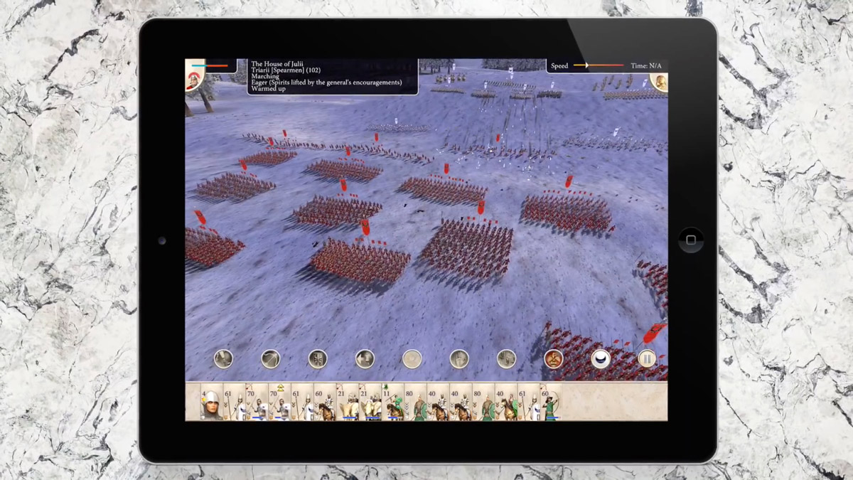 ROME: Total War iPad’e geldi çok yakında Android’de!