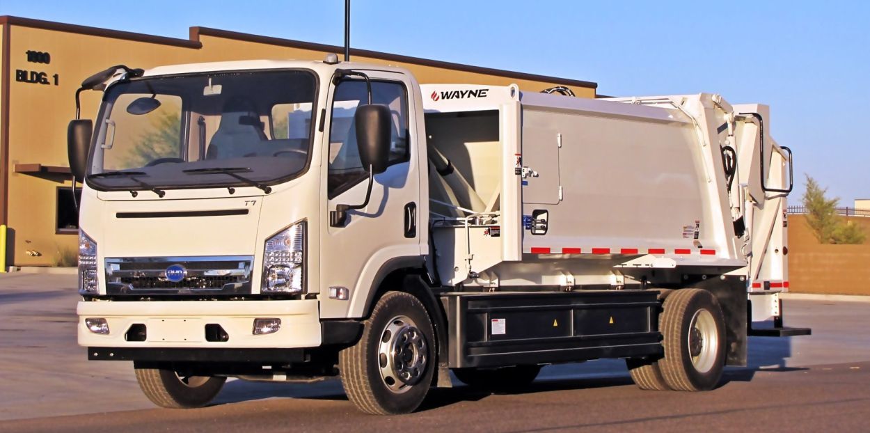 Tamamen elektrikle çalışan çöp kamyonları geliyor