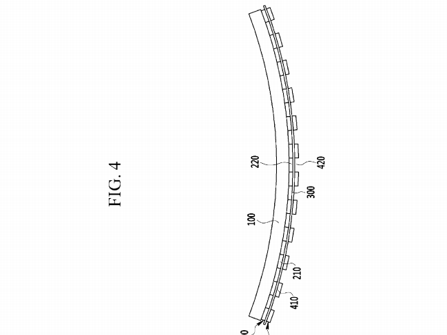 Samsung esnek ekranlar için yeni bir patent aldı