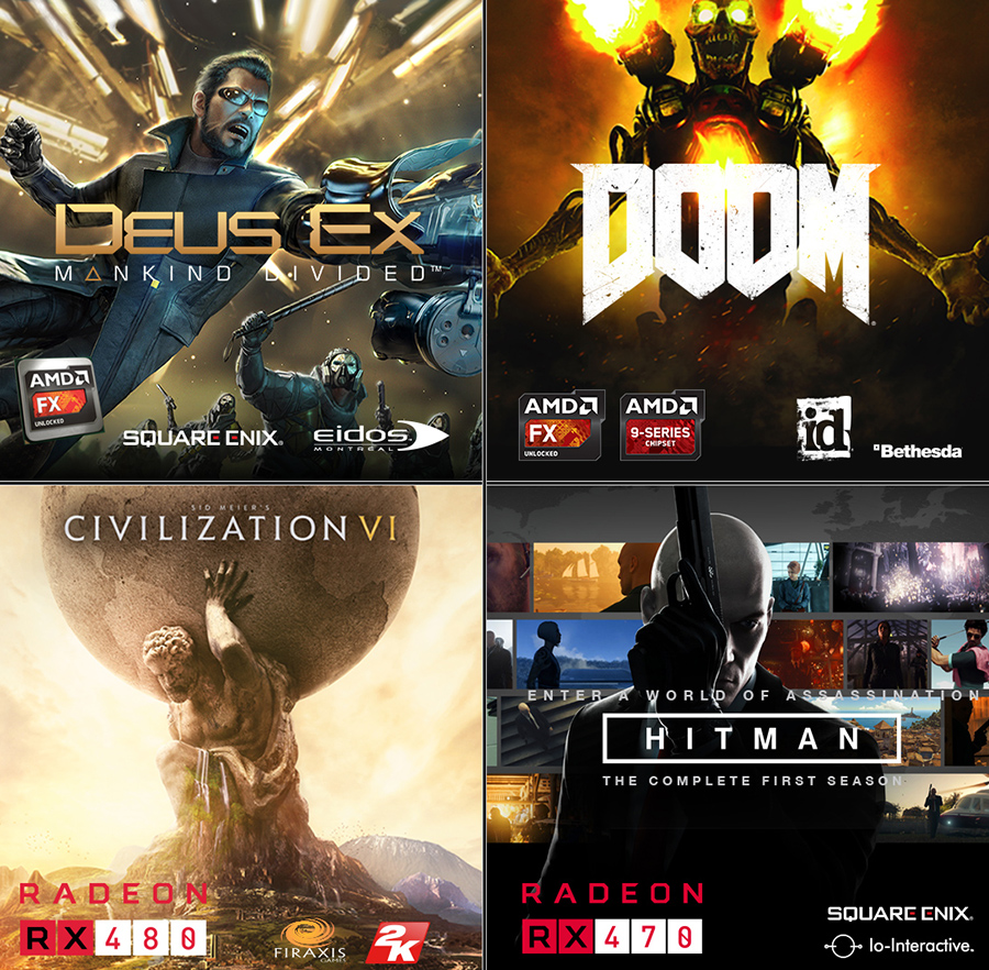 AMD’den 4 oyun hediyeli özel kampanya
