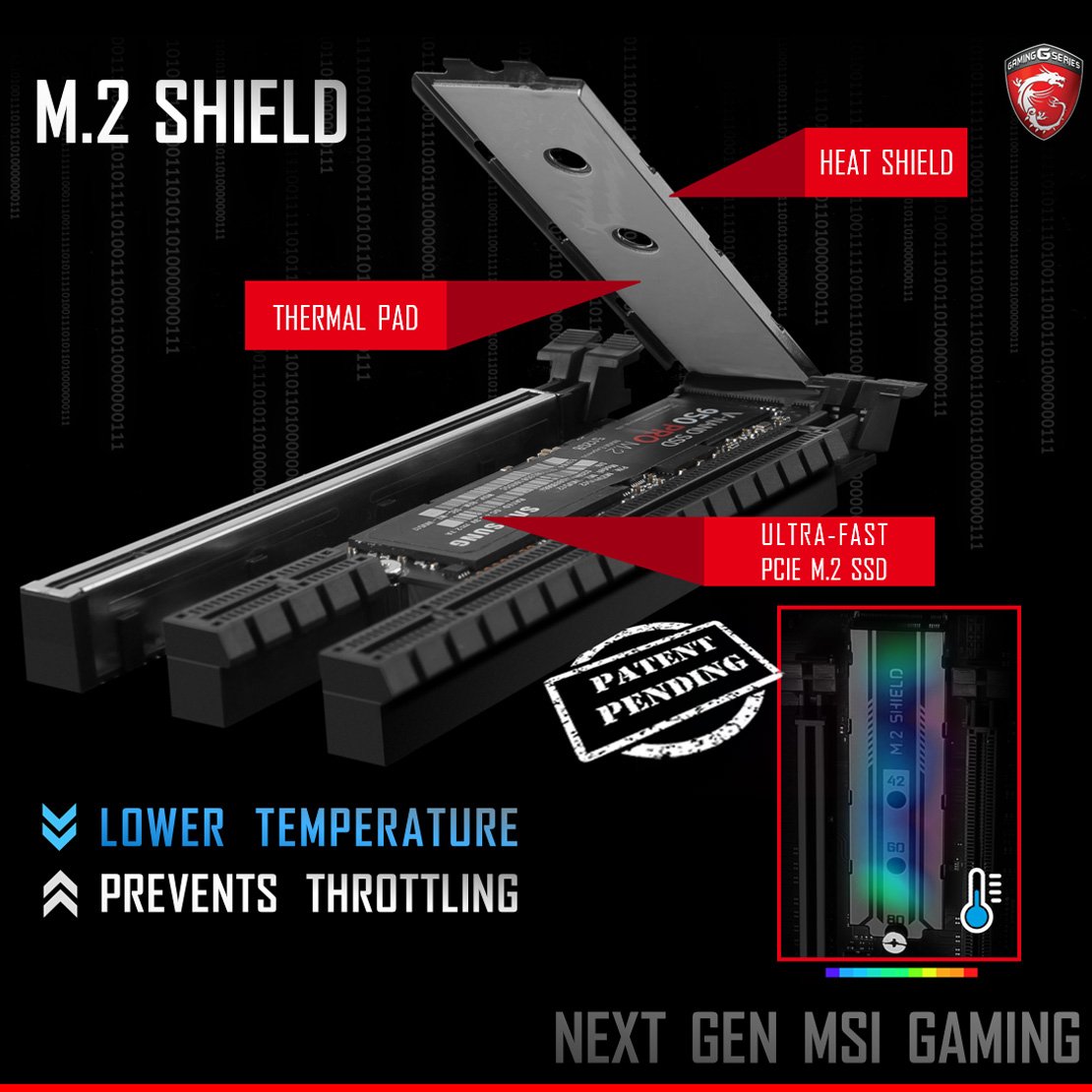 MSI SSD’ler için tasarladığı yeni soğutma çözümünü duyurdu