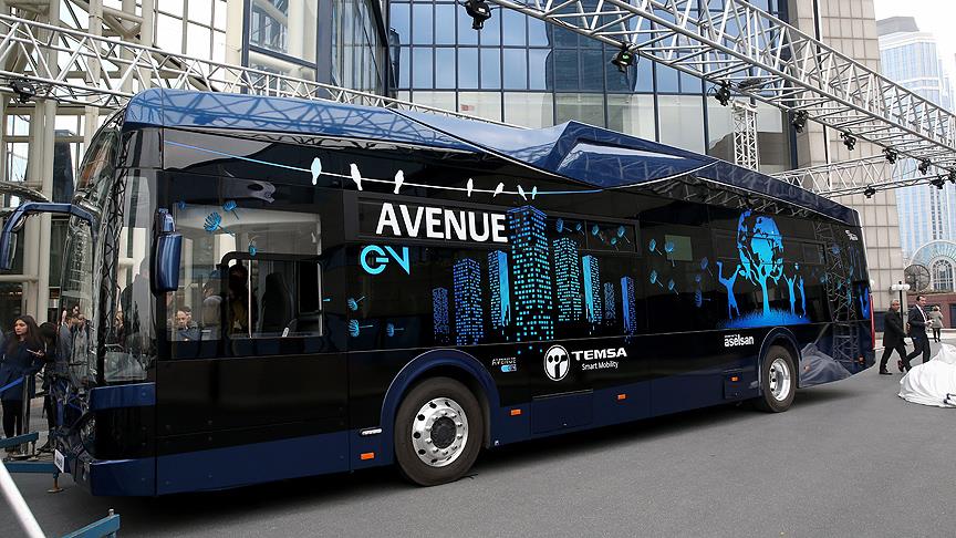 Aselsan ile Temsa’dan Türkiye’nin ilk %100 yerli elektrikli otobüsü: Temsa Avenue EV