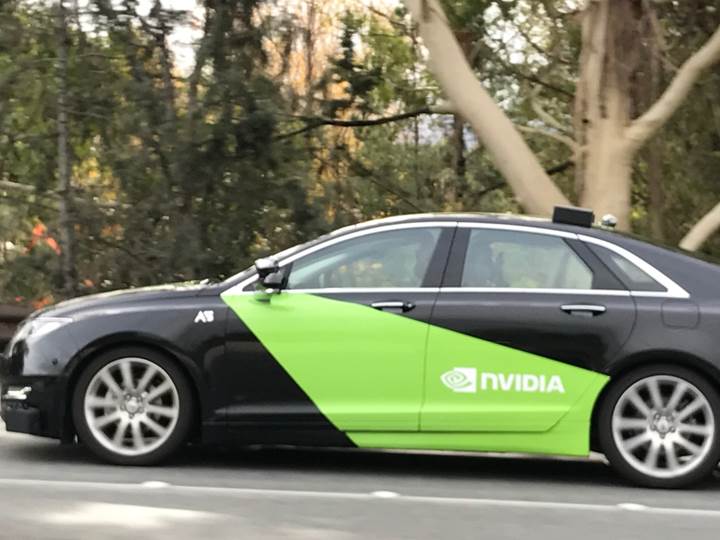 NVIDIA, şehirdeki yollarda sürücüsüz araç testleri yapıyor