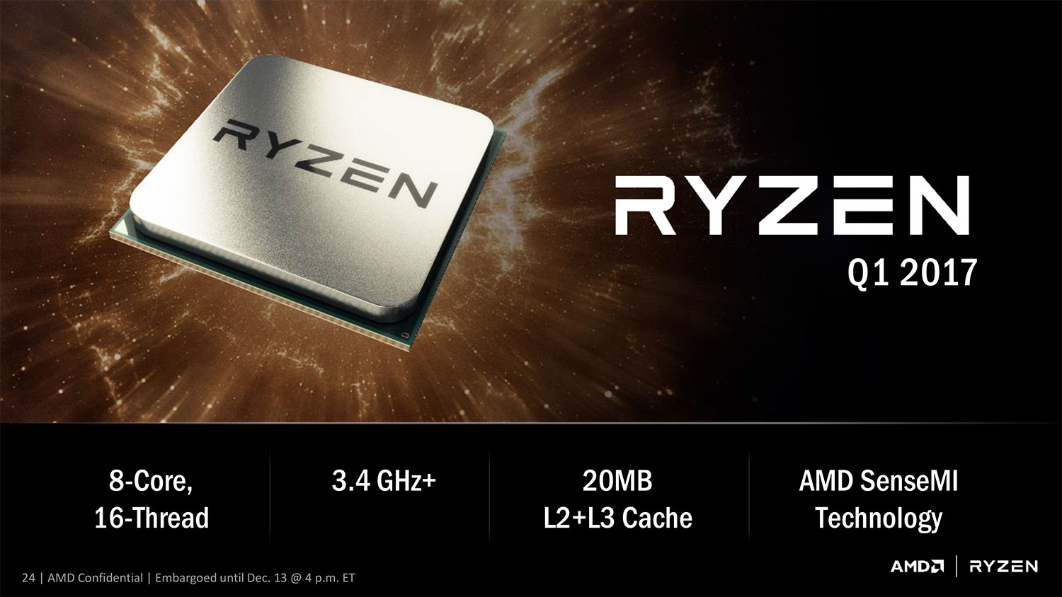 AMD geri döndü: Ryzen işlemci ailesi çok iddialı