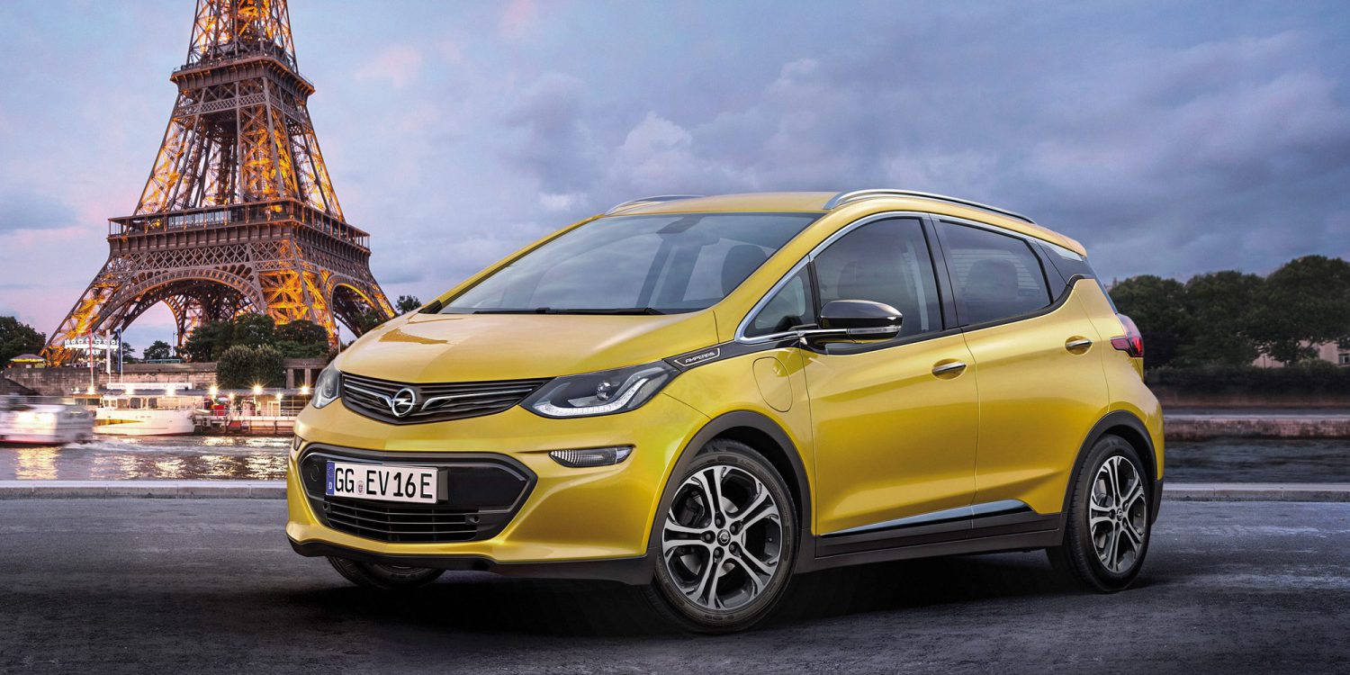 Opel’in elektrikli aracı 2017 yılında satışa çıkıyor