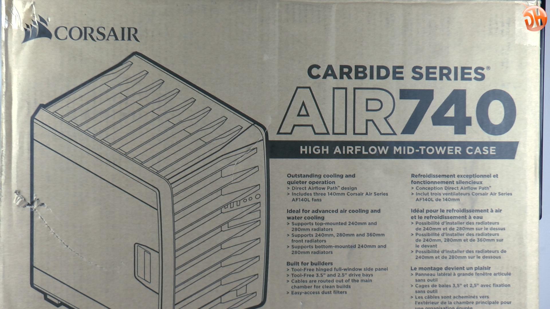 Corsair Air 740 incelemesi 'Geniş ve ferah ATX küp kasa'
