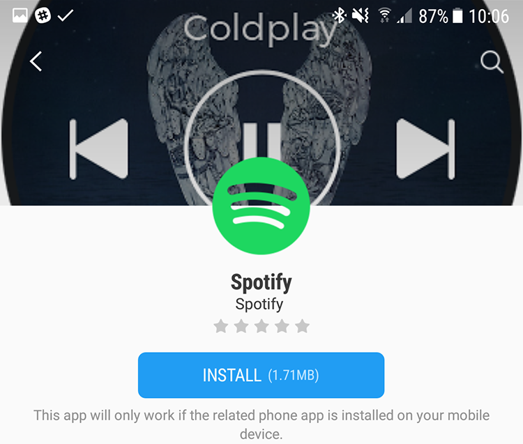 Spotify’ın resmi Samsung Gear S3 uygulaması yayınlandı