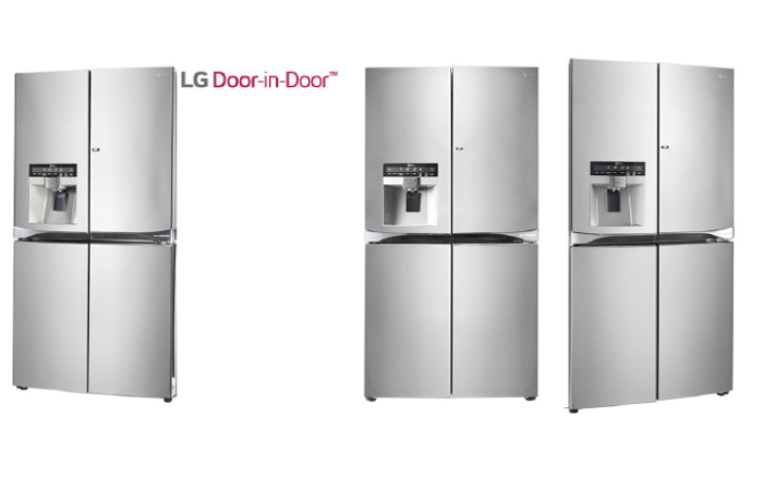 LG’nin çift pratik kapı buzdolapları hayatınızı kolaylaştırıyor
