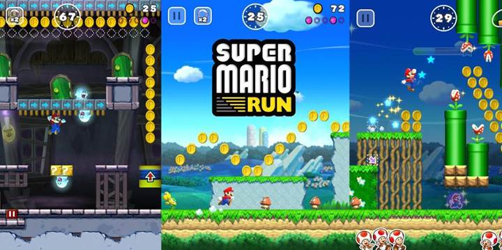 Super Mario Run ilk gün 4 milyon dolar elde etti