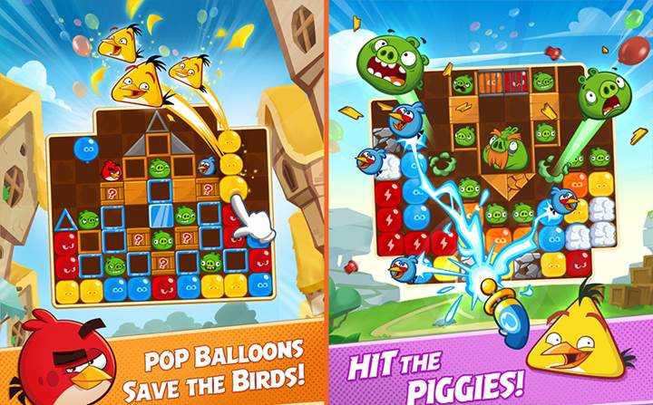Angry Birds'ün yeni oyunu 'Blast' hediyesiyle birlikte geliyor