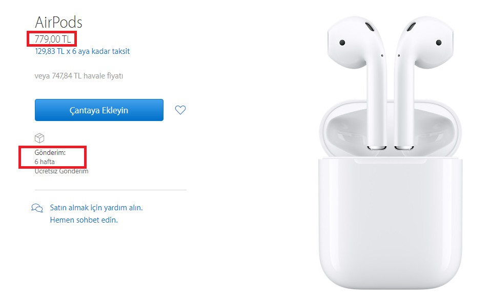 Tim Cook'tan AirPods satışlarına övgü