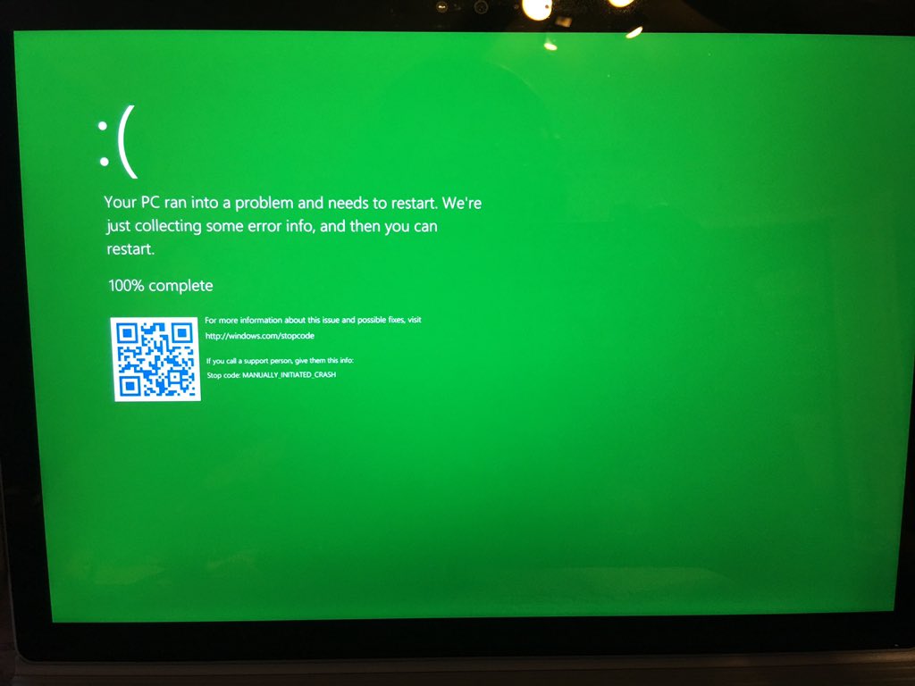 Windows 10'da 'Ölümcül Yeşil Ekran' dönemi başladı