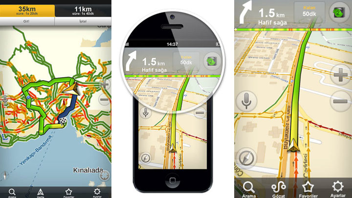 Harita ve navigasyon uygulamaları aslında internetinizi çok az kullanıyor