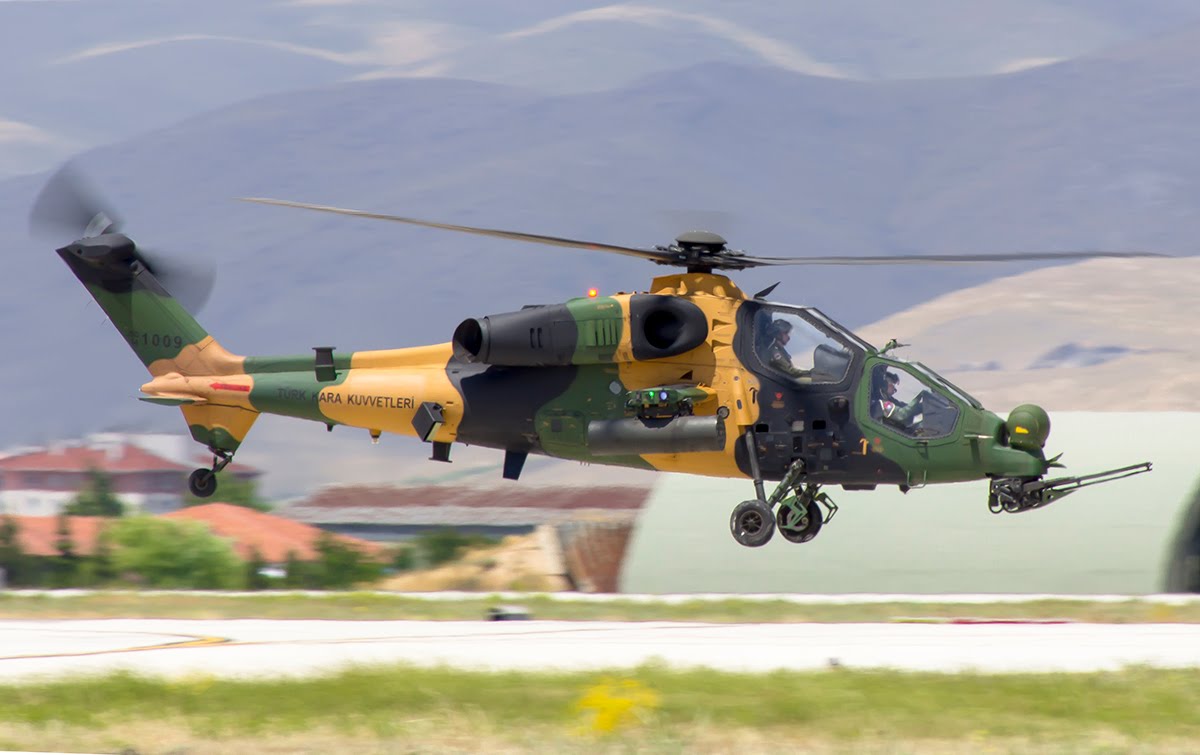 Atak helikopteri, teröristleri ilk kez Cirit'le vurdu