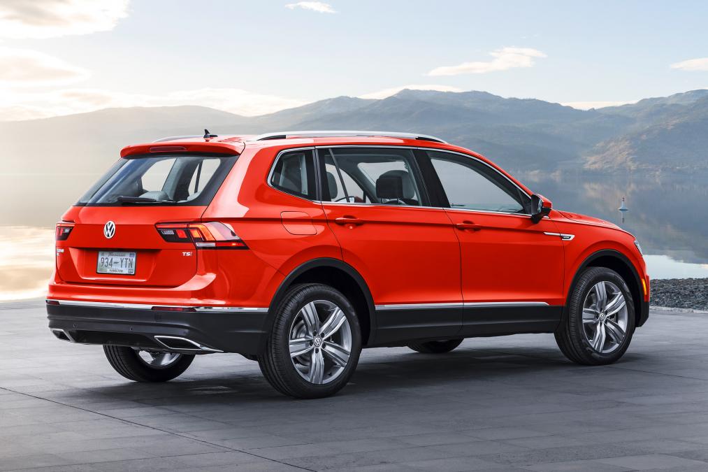 Yedi koltuklu yeni Volkswagen Tiguan Allspace ilk defa Detroit'de sergilendi