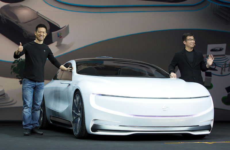 LeEco, Çin'de 3 milyar dolarlık elektrikli otomobil fabrikası inşaatına başladı