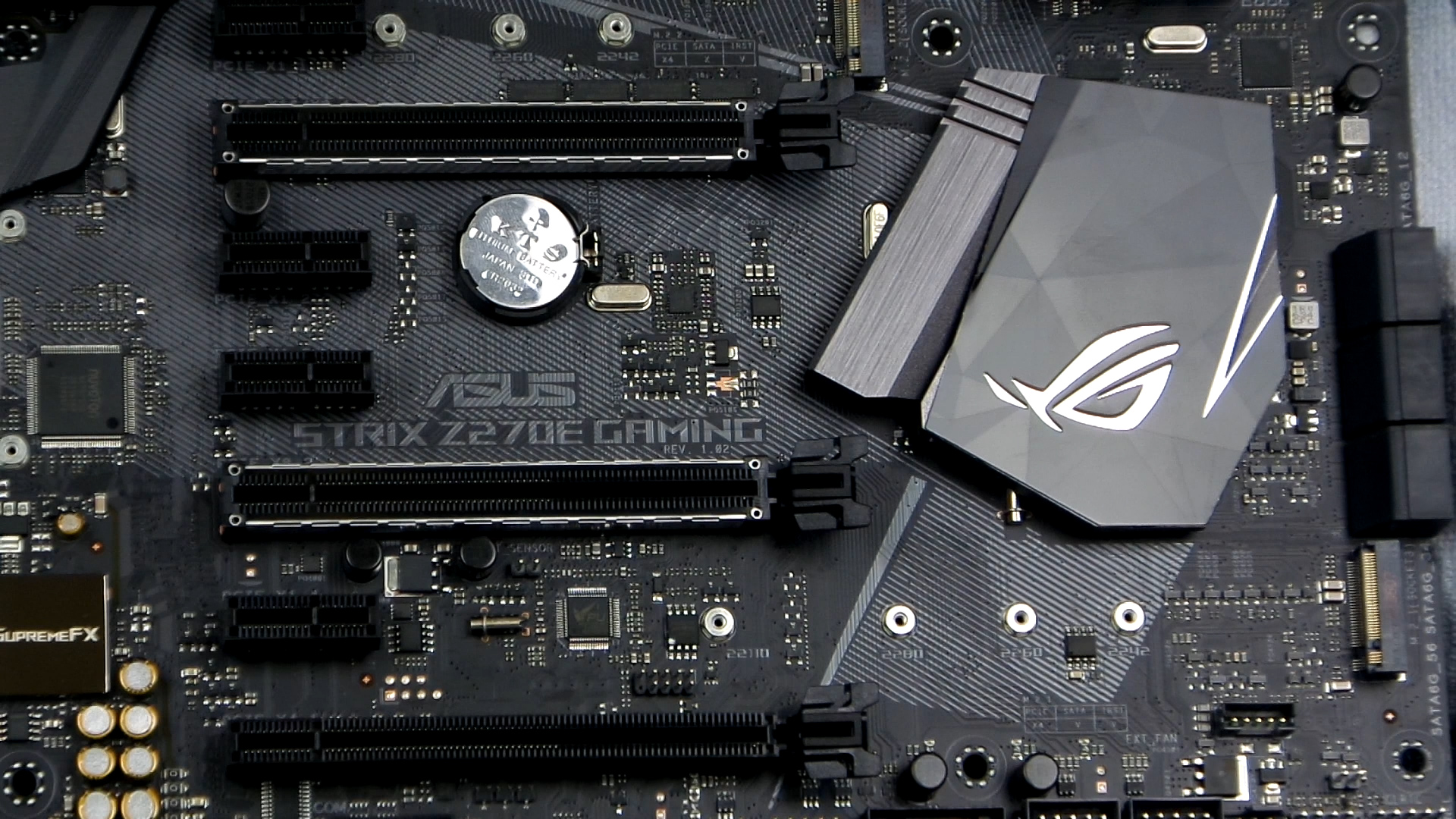 Rog strix z270e top