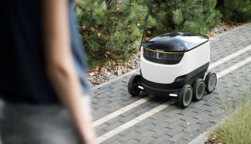 Teslimat robotları ABD'de yola çıkmaya hazırlanıyor