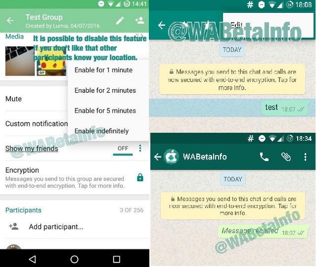 WhatsApp’a yeni düzenleme seçenekleri geliyor
