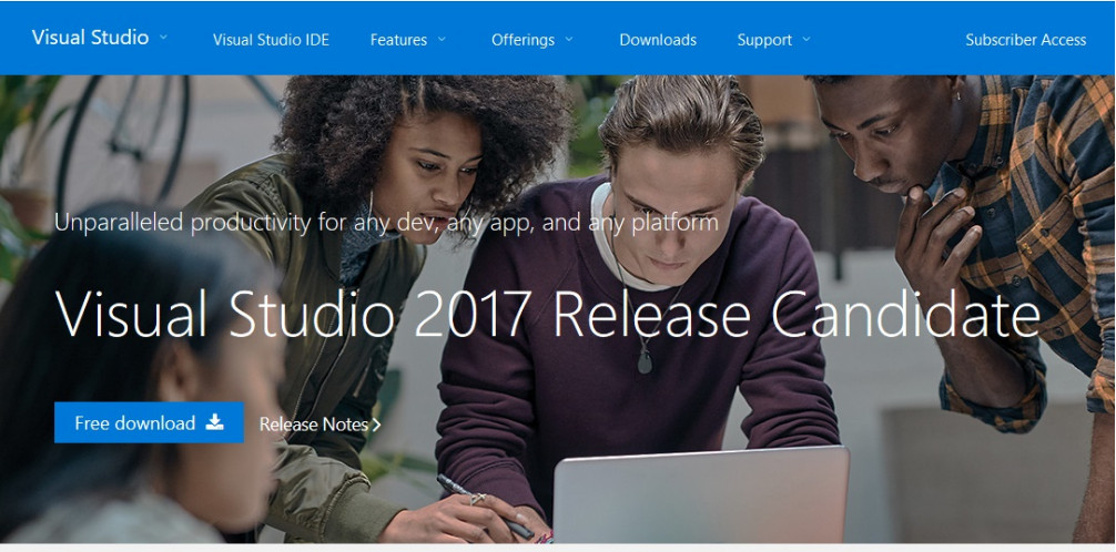 Visual Studio RC 2017’ye yeni güncelleme geldi