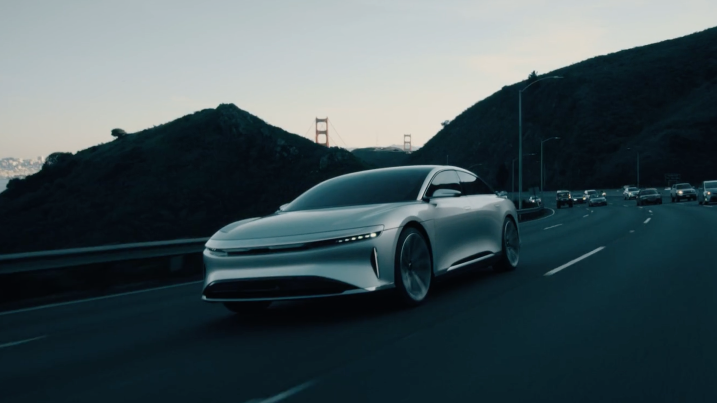 Lucid Motors, lüks otomobili Air için ön siparişleri başlattı