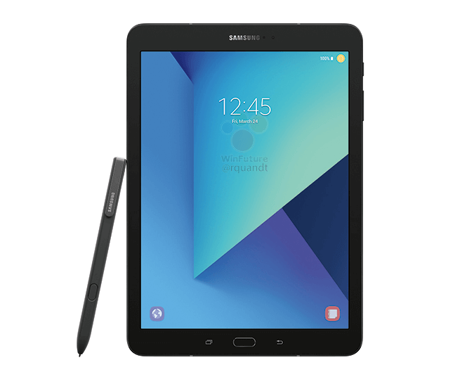 Samsung Galaxy Tab S3 için yeni bir görsel sızdırıldı