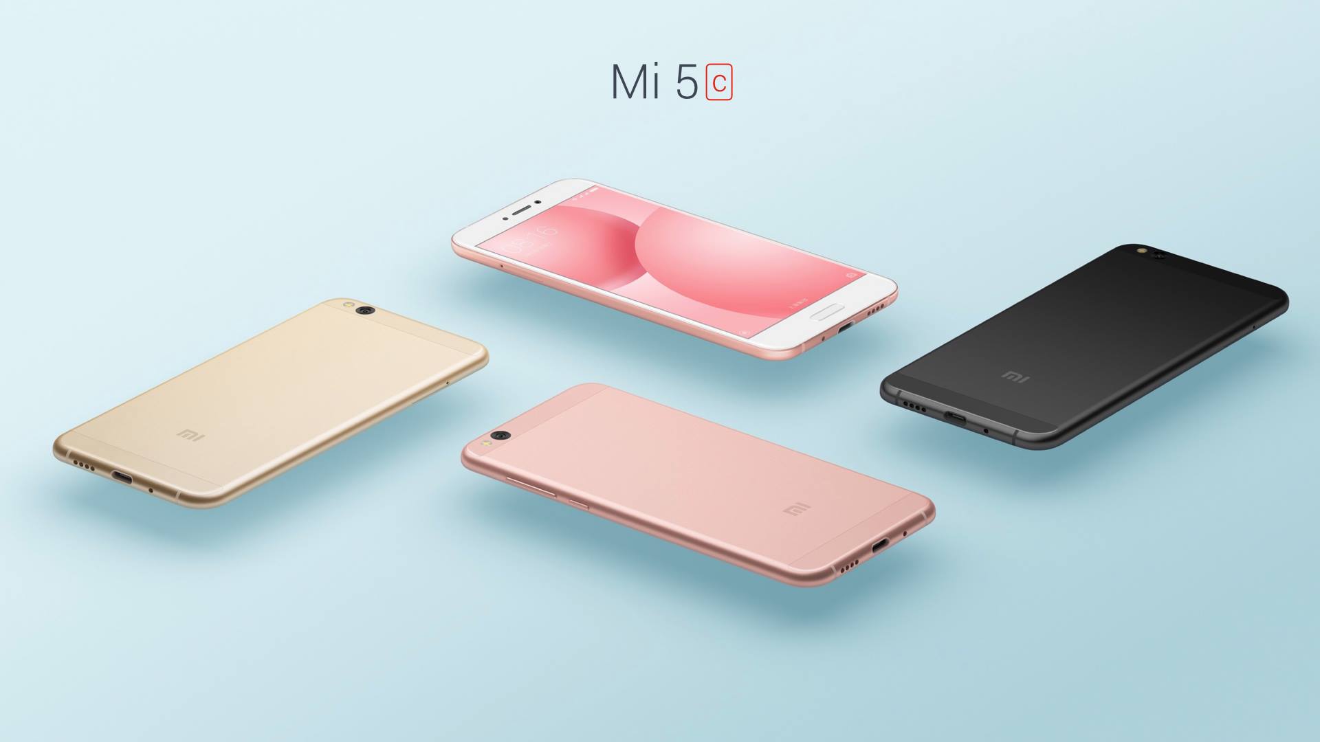 Xiaomi kendi Pinecone Surge S1 yonga setine sahip Mi 5c'yi duyurdu