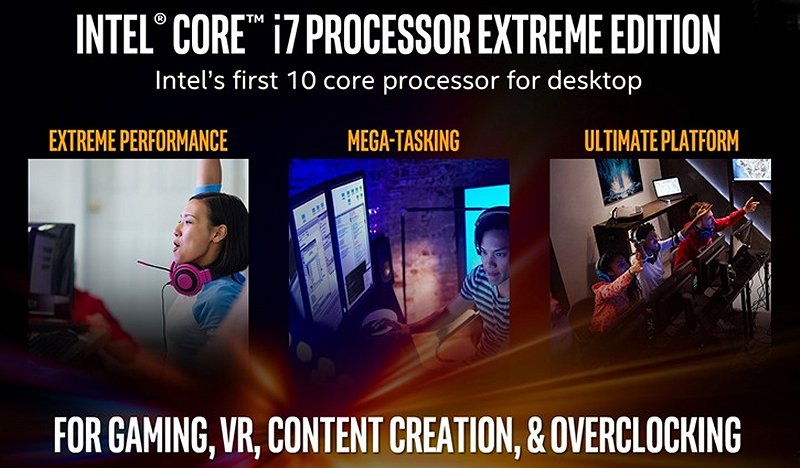 Intel, 12 çekirdekli Skylake-X silahını piyasaya sürüyor