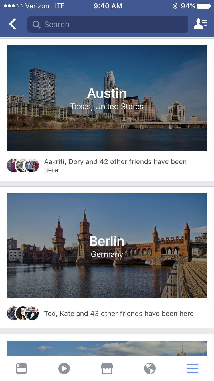 Facebook, City Guides isimli yeni özelliği test ediyor