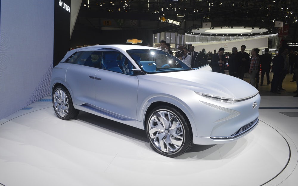 Hyundai FE Fuel Cell Concept, Cenevre Otomobil Fuarı'nda tanıtıldı