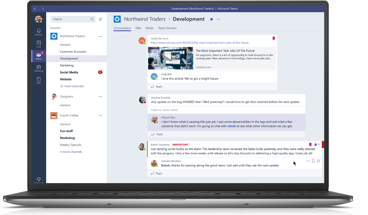 Microsoft’un Slack rakibi haftaya geliyor