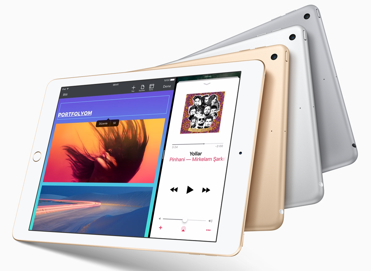 Apple, 9.7inçlik iPad’i A9 işlemci seçeneği ile güncelledi