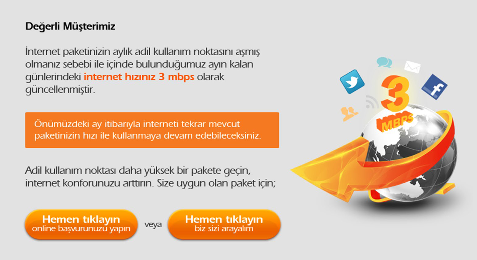 TurkNet’ten sevindiren hamle: Adil Kullanım Kotası kaldırıldı!