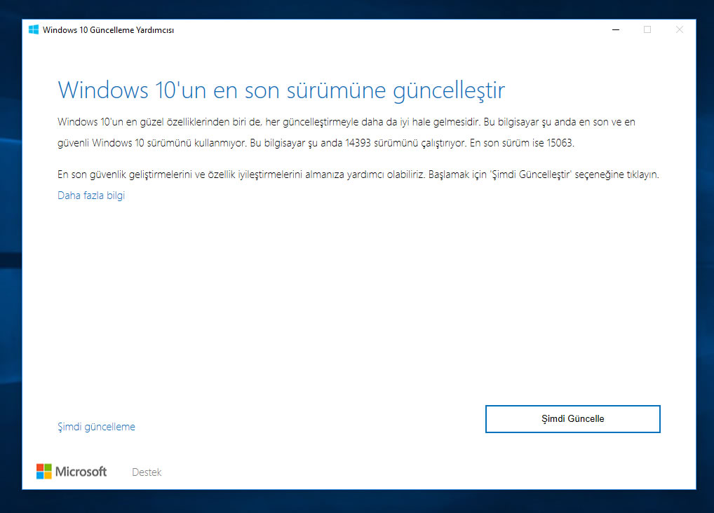 Windows 10 Creators Update'i şimdi bilgisayarınıza yükleyebilirsiniz! [Güncellendi]