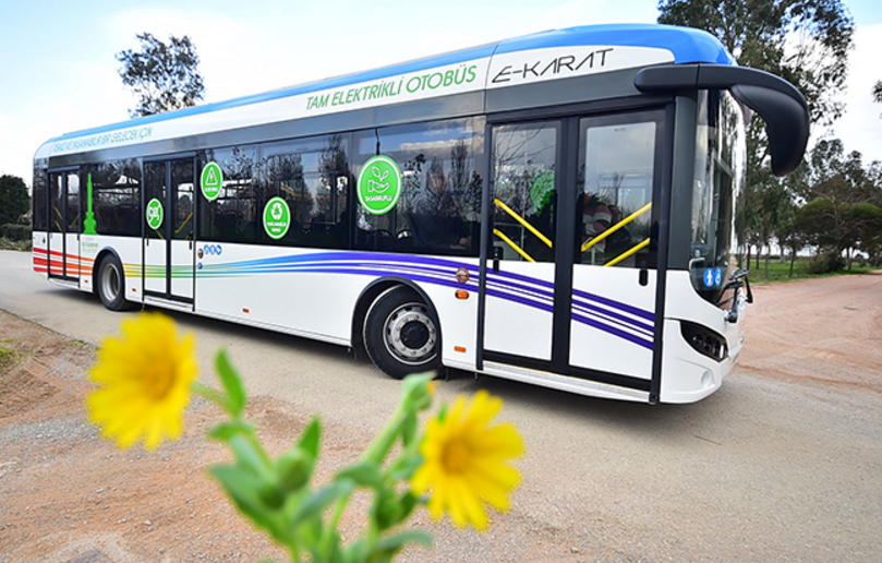 Türkiye'nin tamamen elektrikli ilk otobüs filosu İzmir'de hizmete giriyor