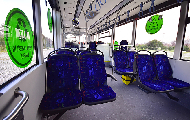 Türkiye'nin tamamen elektrikli ilk otobüs filosu İzmir'de hizmete giriyor