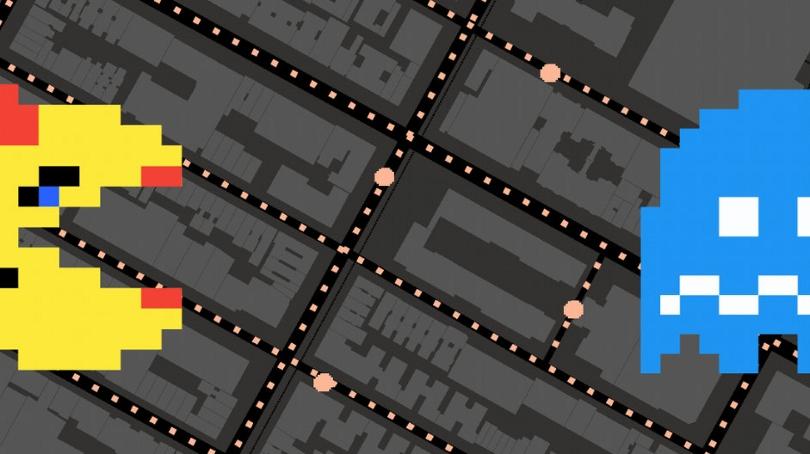 Ms. Pac-Man Google Maps’e geldi