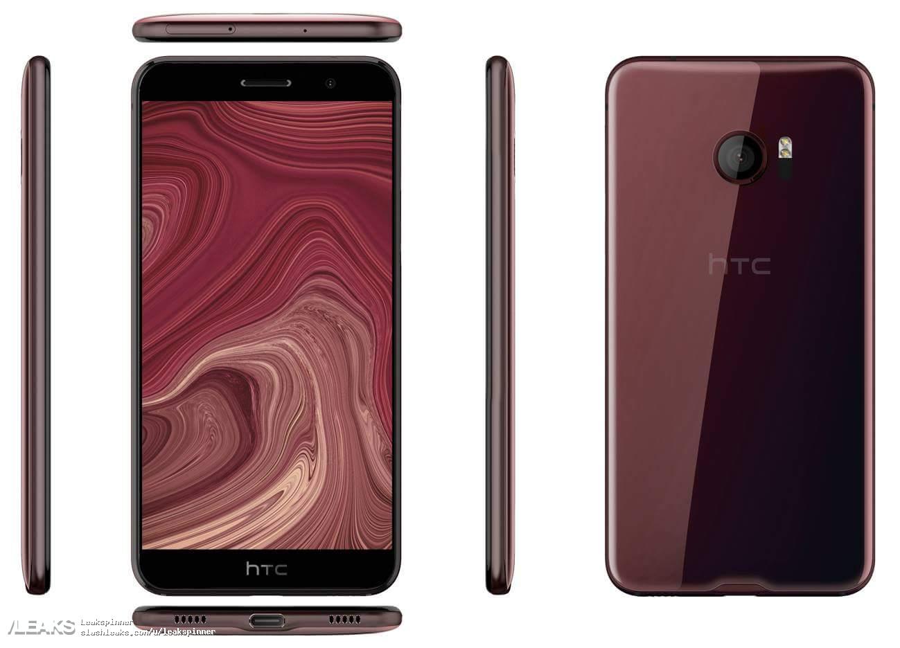 HTC U amiral gemisi 6GB RAM ve Snapdragon 835'le geliyor