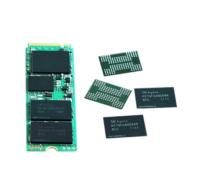 SK Hynix sektörün ilk 72 katmanlı 3D NAND flash belleğini üretti