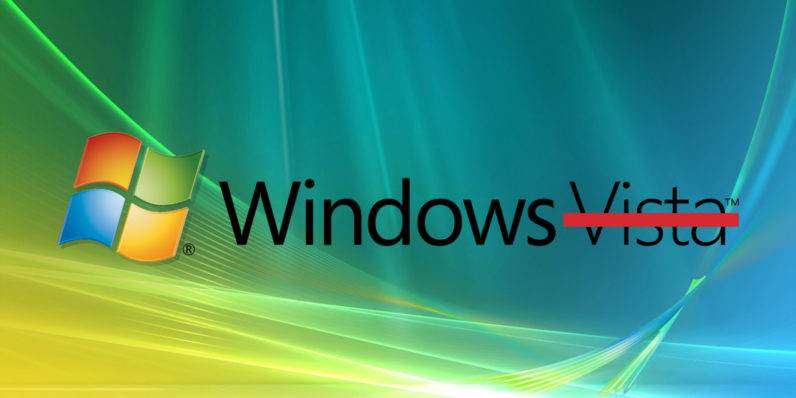 Windows Vista için yolun sonu geldi
