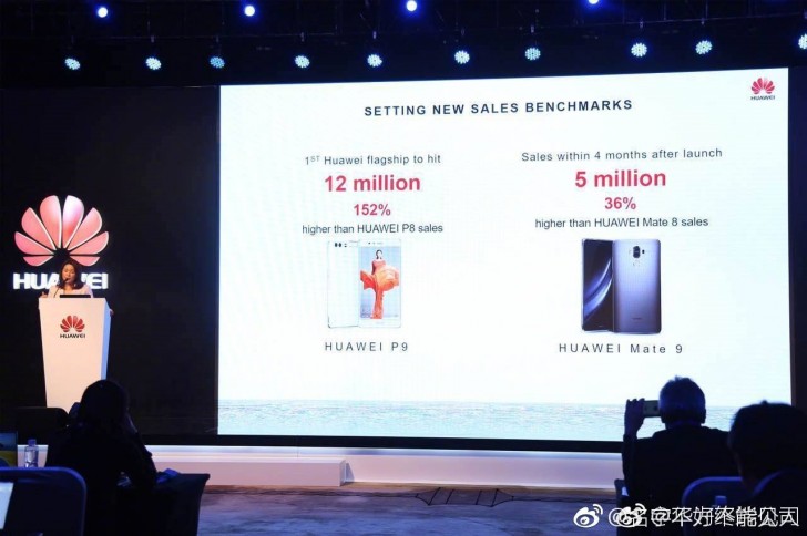 Mate 9’un satış rakamları Huawei’in yüzünü güldürüyor