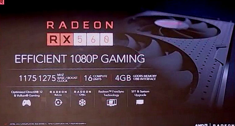 AMD Radeon RX 500 basın görselleri sızdırıldı