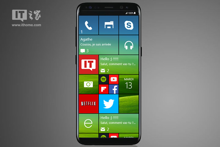 Samsung Galaxy S8'in Windows 10 sürümü çıkabilir