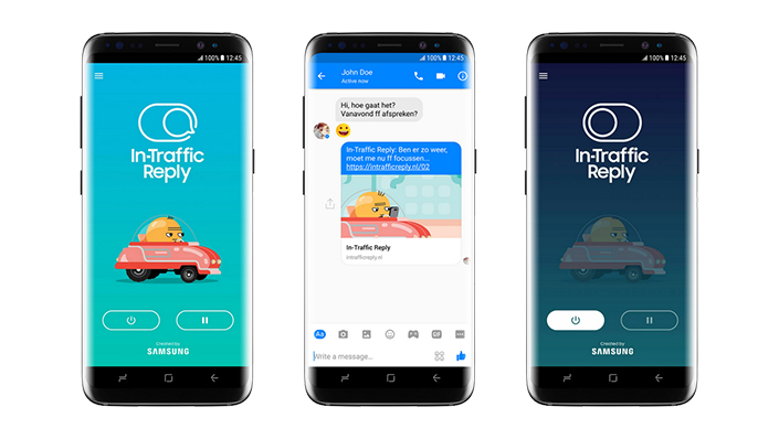Samsung, yeni otomatik yanıt uygulaması In-Traffic Reply’ı tanıttı