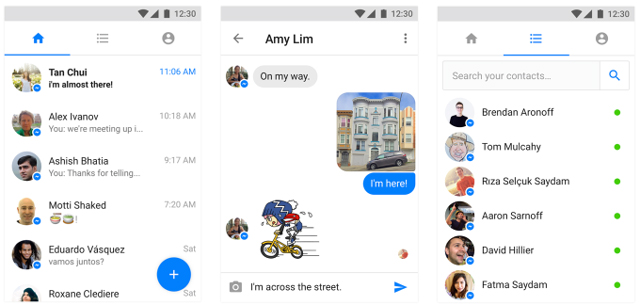 Facebook Messenger Lite global kullanıma sunuldu
