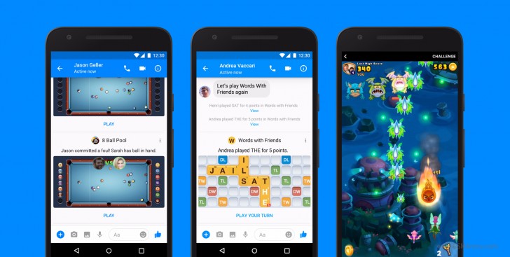 Facebook Messenger’ın oyunları dünya çapında kullanıma sunuluyor