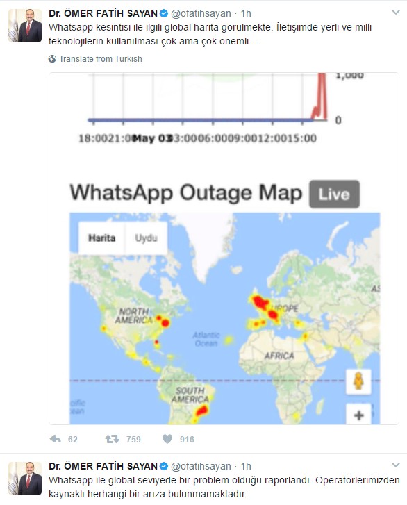 WhatsApp çalışmıyor, BTK'dan açıklama geldi [Güncellendi: Çalışıyor]