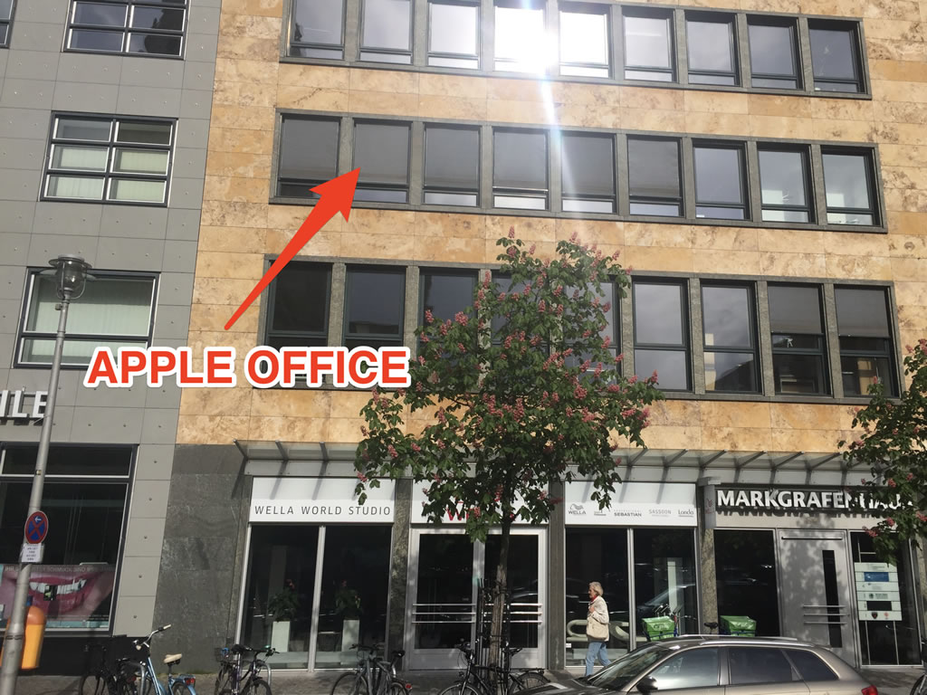 Apple'ın Berlin'deki gizemli ofisi bulundu