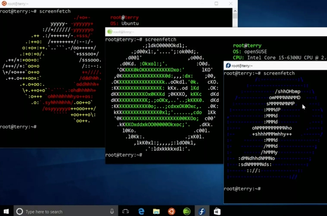 Microsoft'un dev değişimi: En büyük Linux dağıtımları, Windows Store'a geliyor